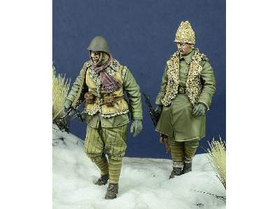 WWII Romanian Infantry Walking - image 1