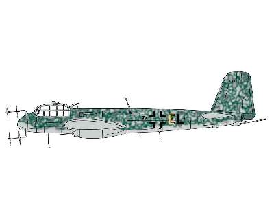 Ju88G-6 "Nachtjäger" + Luftwaffe Pilots - image 1