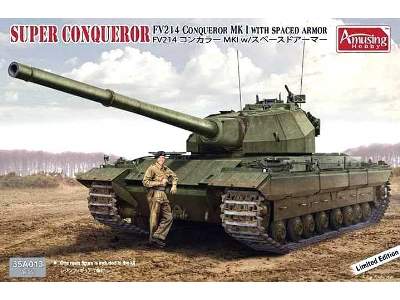 FV 214 Conqueror Mk I with spaced armour - image 1