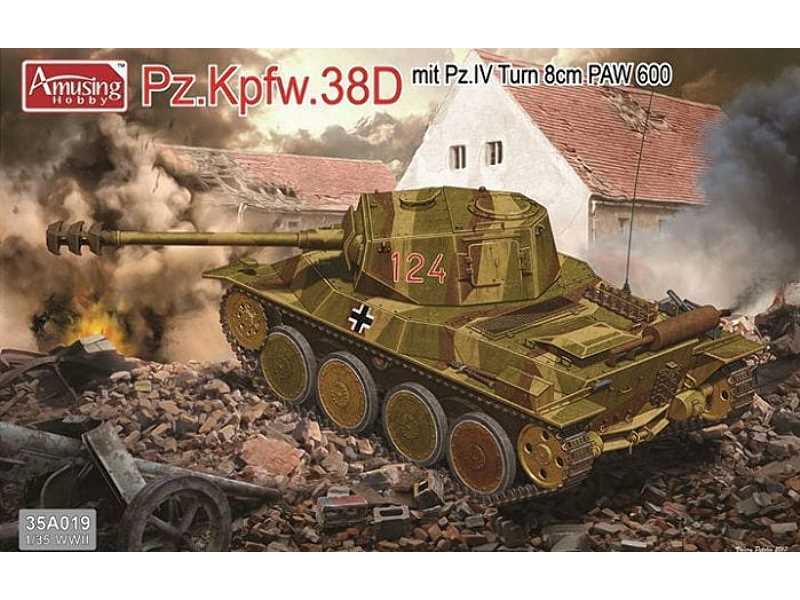 Pz.Kpfw.38D with Pz.IV Turret 8cm PAW 600 - image 1 Pz.Kpfw.38D with Pz.IV Turret 8cm PAW 600 - image 1