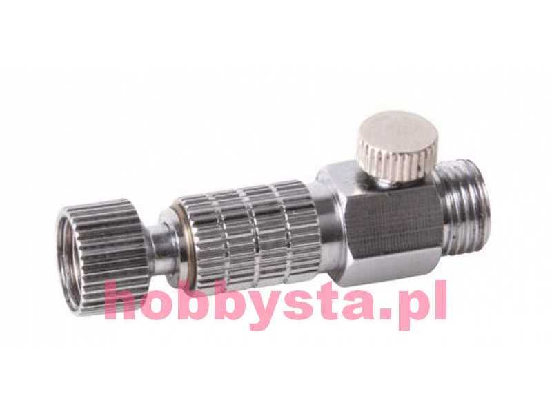 Quick coupling + 1/8 incconnector with regulator - image 1