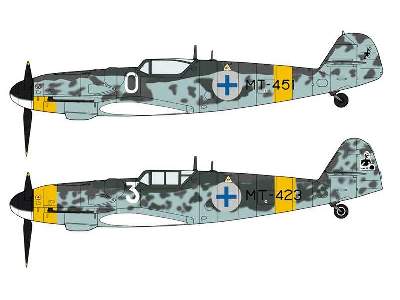 Messerschmitt Bf109G-6 Finnish Air Force Aces -  2 kits - image 1