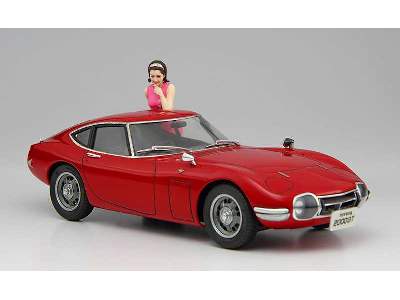 Toyota 2000GT w/Girls Figure Limited Edition - image 1