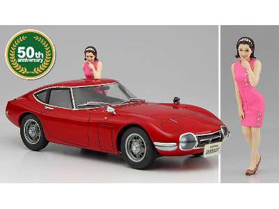 Toyota 2000GT w/Girls Figure Limited Edition - image 2
