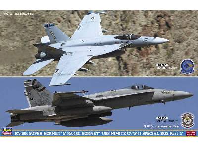 F/A-18E Super Hornet & F/A-18C Hornet USS Nimitz CVW-11 - 2 kits - image 1