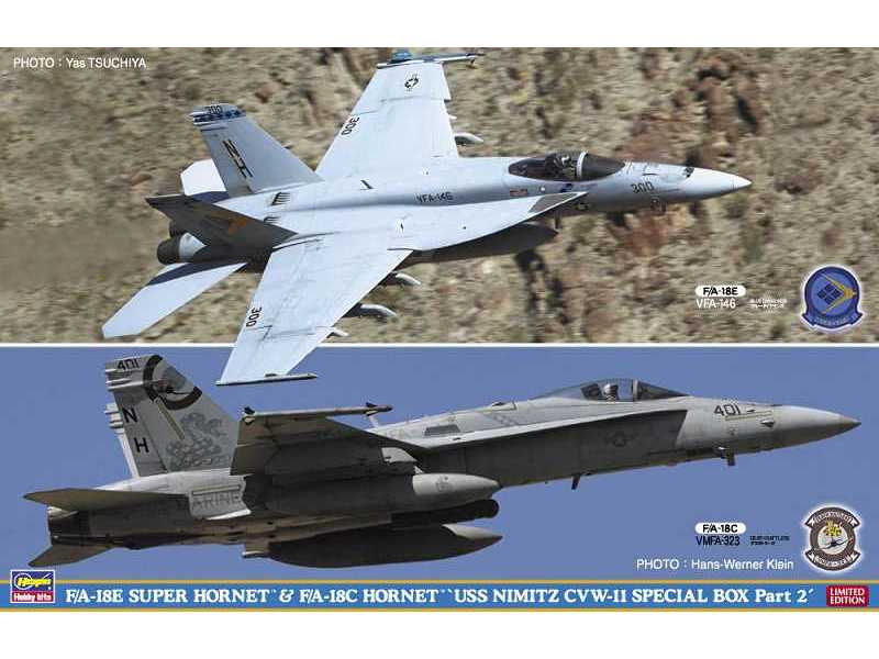 F/A-18E Super Hornet & F/A-18C Hornet USS Nimitz CVW-11 - 2 kits - image 1