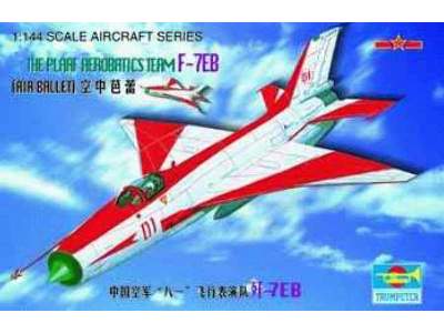 The PLAAF Aerobatic Team F-7EB - image 1