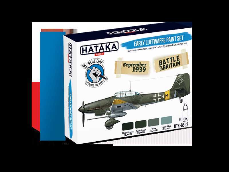 Bs02 Early Luftwaffe Paint Set - image 1