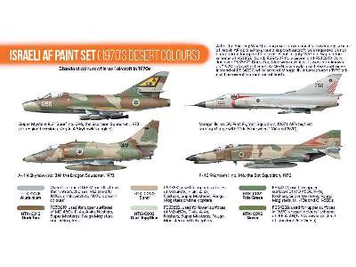 Cs12 Israeli Af Paint Set 1970 Desert Colour - image 2