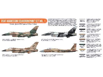 Cs29 USAf Aggresor Squadron Paint Set Vol.1 - image 2