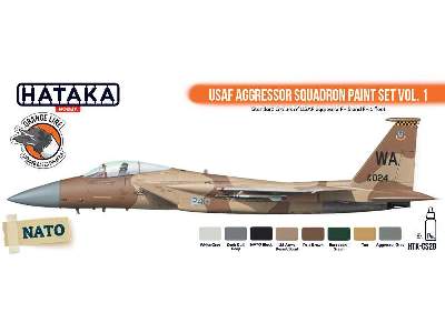 Cs29 USAf Aggresor Squadron Paint Set Vol.1 - image 3