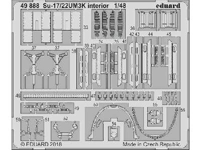 Su-17/22UM3K interior 1/48 - Kitty Hawk - image 2