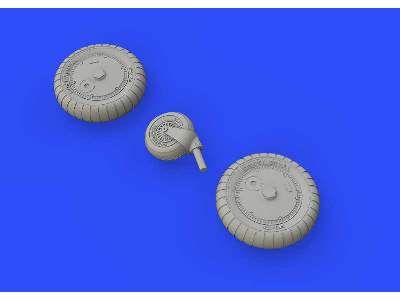 Bf 109G-6 wheels 1/48 - Tamiya - image 7