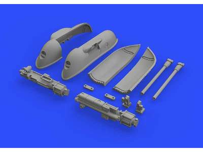 Bf 109G gun pods 1/48 - Tamiya - image 8