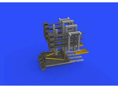 B-24 bomb bay rocket projector 1/72 - Eduard - image 2