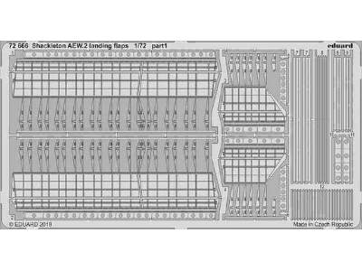 Shackleton AEW.2 landing flaps 1/72 - Airfix - image 1