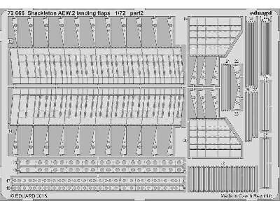 Shackleton AEW.2 landing flaps 1/72 - Airfix - image 2