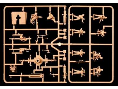 8.8 cm. FLAK 37 AA Gun - fast assembly model + 8 figures - image 2