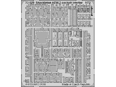 Shackleton AEW.2 cokpit interior 1/72 - Airfix - image 2