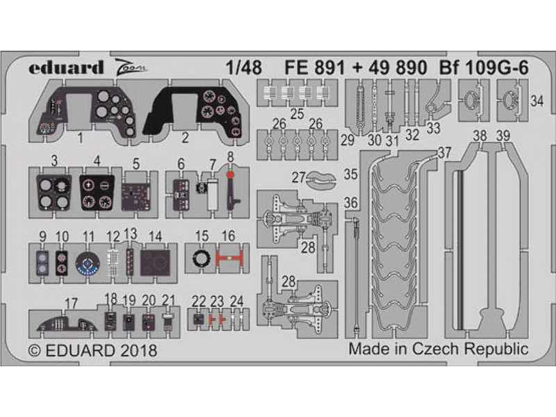 Bf 109G-6 1/48 - Tamiya - image 1