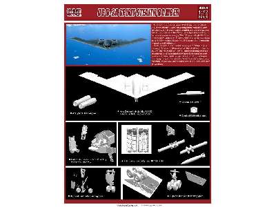 Northrop USAf B-2a Spirit Stealth Strategic Bomber - image 2