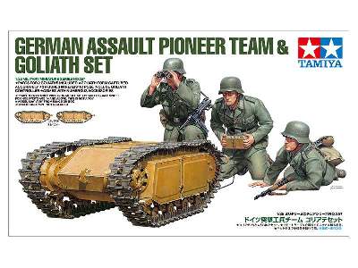 German Assault Pioneer Team & Goliath Set - image 2