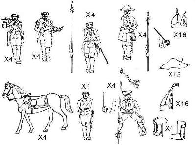 Seven Years War Prussian Infantry Command - image 2
