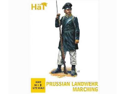 Napoleonic Prussian Landwehr Marching - image 1