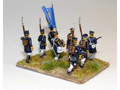 Napoleonic Prussian Landwehr Marching - image 8