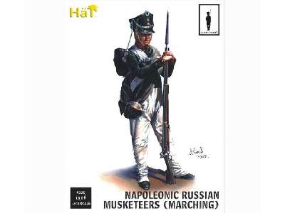 Napoleonic Wars Russian Musketeers Marching - image 1