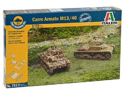 Carro Armato M13/40 - 2 fast assembly models - image 1