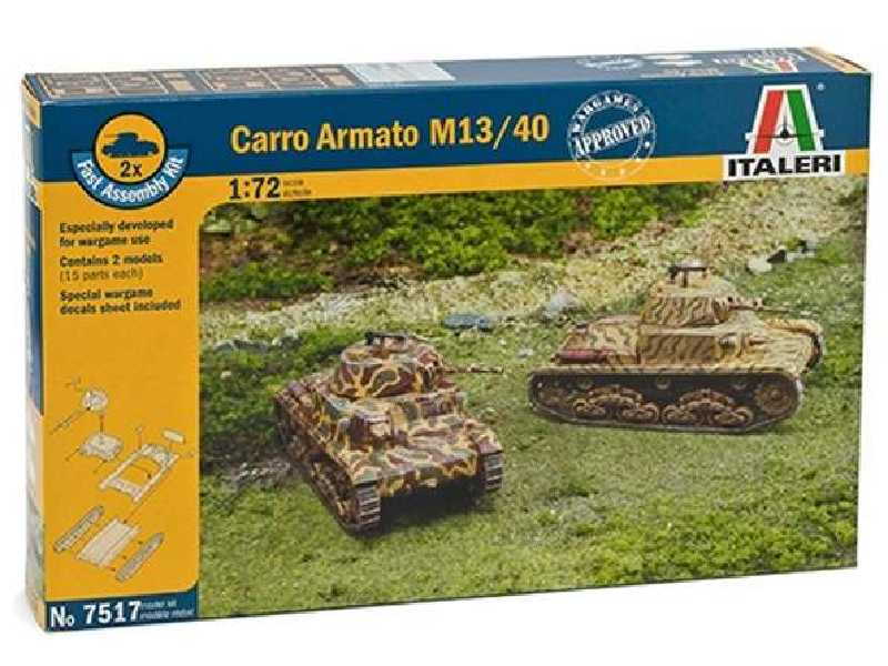 Carro Armato M13/40 - 2 fast assembly models - image 1