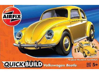 QUICK BUILD VW Beetle yellow  - image 1