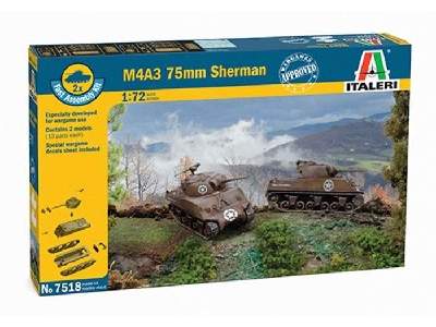 M4A3 75mm Sherman - 2 fast assembly models - image 1