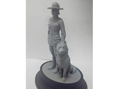 RCMP Female Officer with dog - image 3