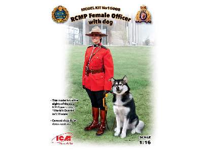 RCMP Female Officer with dog - image 8
