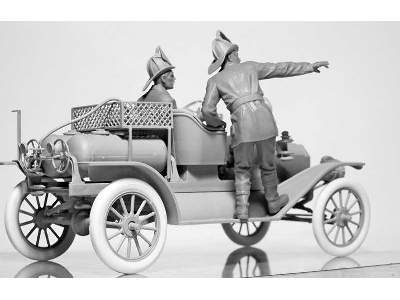 American Fire Truck Crew - 1910s - 2 figures - image 9