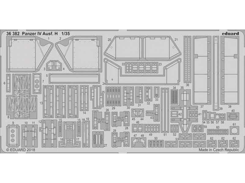 Panzer IV Ausf.  H 1/35 - Academy - image 1