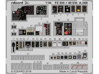 A-26B interior 1/48 - Revell - image 1
