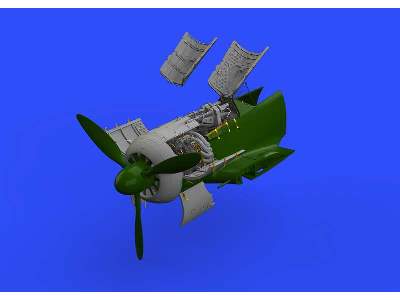 Fw 190A-5 engine & fuselage guns 1/48 - Eduard - image 2