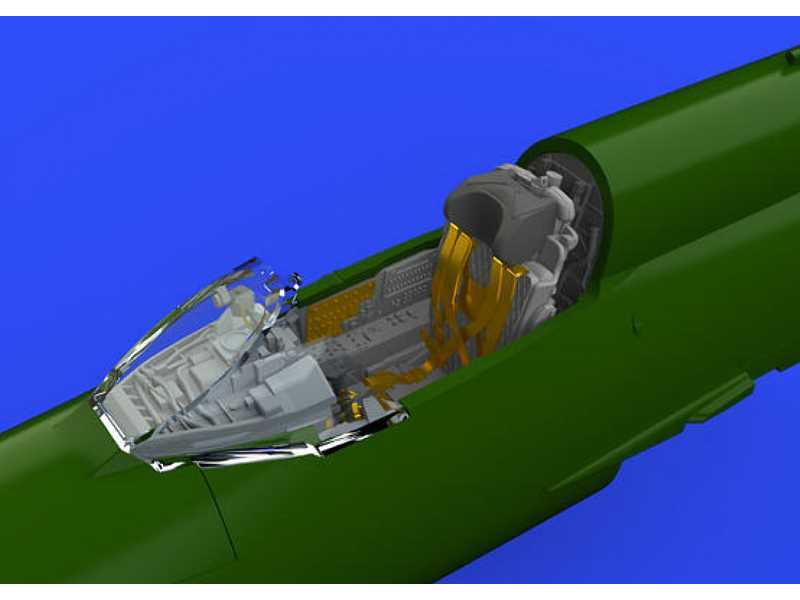 MiG-21MF cockpit late 1/72 - Eduard - image 1