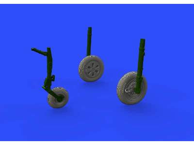 MiG-21MF wheels 1/72 - Eduard - image 6