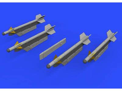 R-3S missiles w/  pylons for MiG-21 1/72 - Eduard - image 1