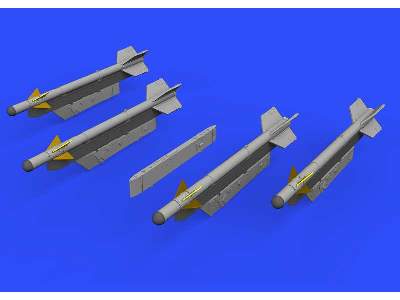 R-3S missiles w/  pylons for MiG-21 1/72 - Eduard - image 4