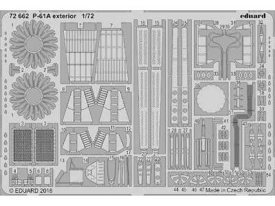 P-61A exterior 1/72 - Hobby Boss - image 1