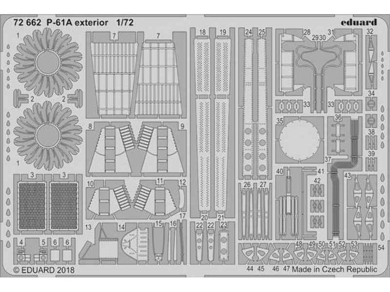 P-61A exterior 1/72 - Hobby Boss - image 1