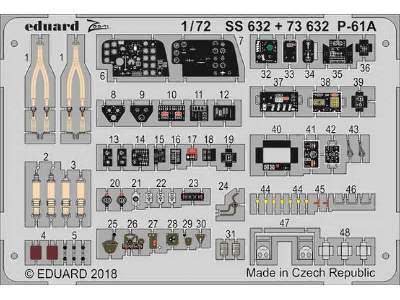 P-61A interior 1/72 - Hobby Boss - image 1