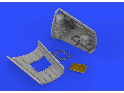 Bf 109G-6 radio compartment 1/48 - Tamiya - image 2