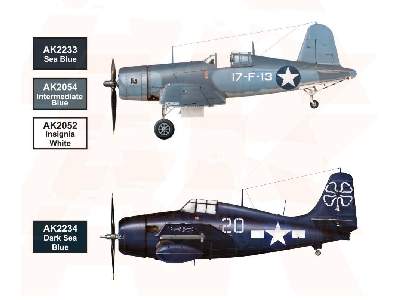 WW2 US Navy And Usmc AircRAFt Colors Set - image 3