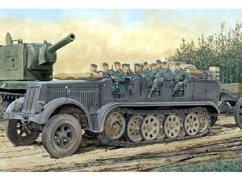 German Sd.Kfz.7 8t Half-Track Early Production w/Crew - image 1